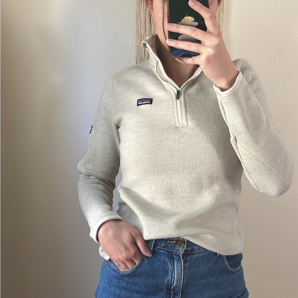 Oat Quarter Zip Patagonia